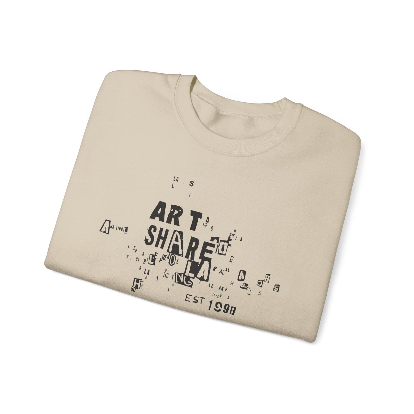 ART SHARE L.A. EST. 1998 Unisex Heavy Blend™ Crewneck Sweatshirt