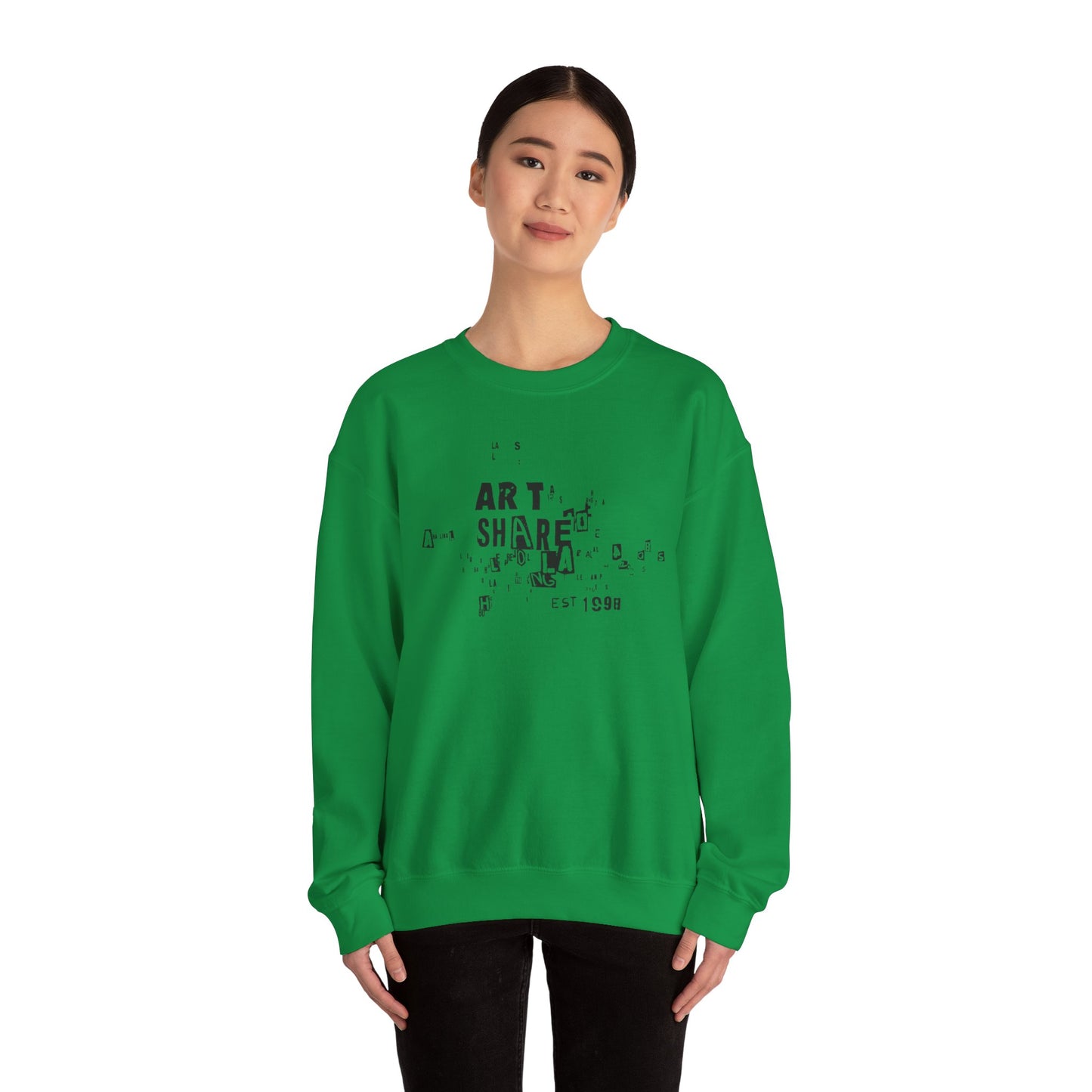 ART SHARE L.A. EST. 1998 Unisex Heavy Blend™ Crewneck Sweatshirt