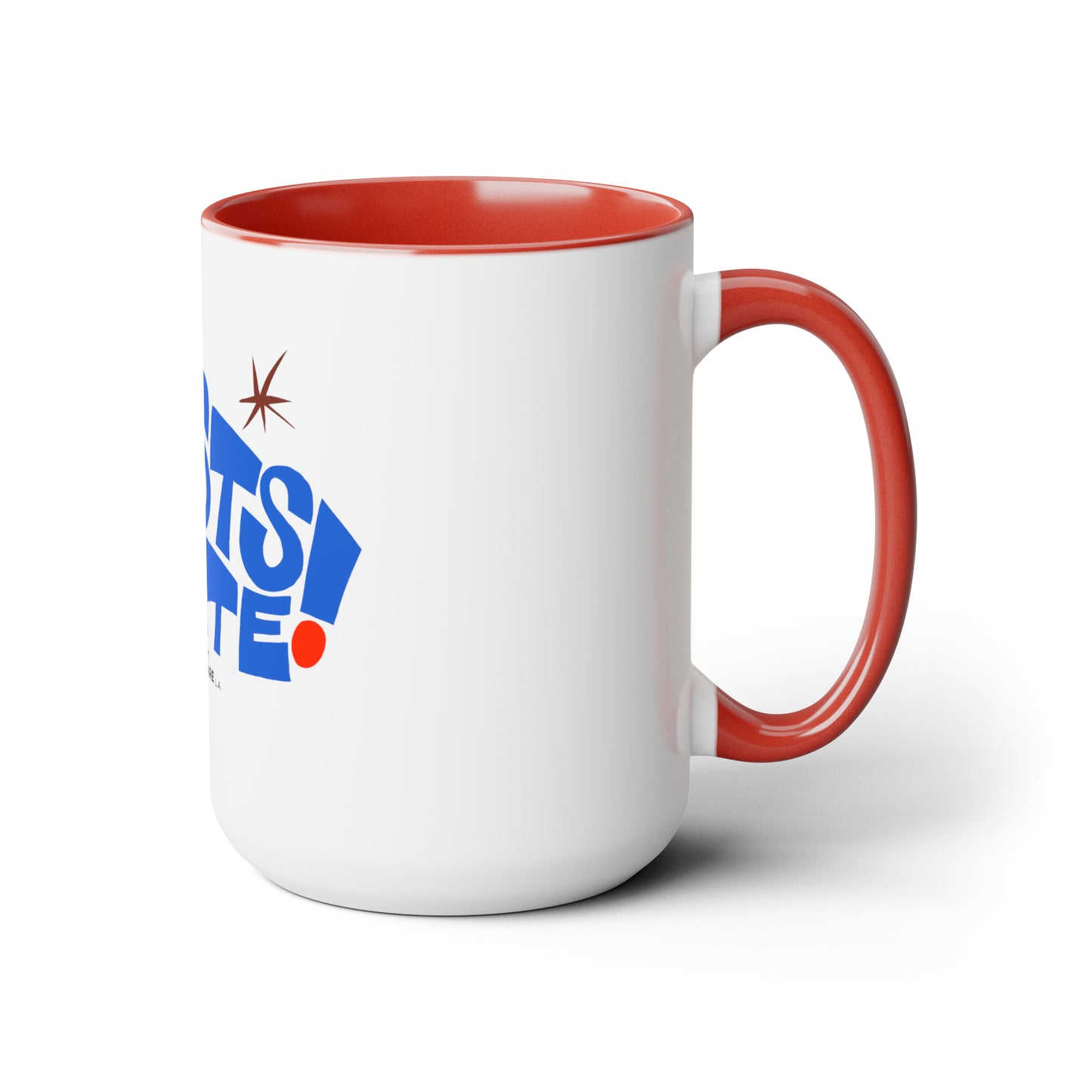ARTISTS UNITE! Two-Tone Coffee Mugs, 15oz