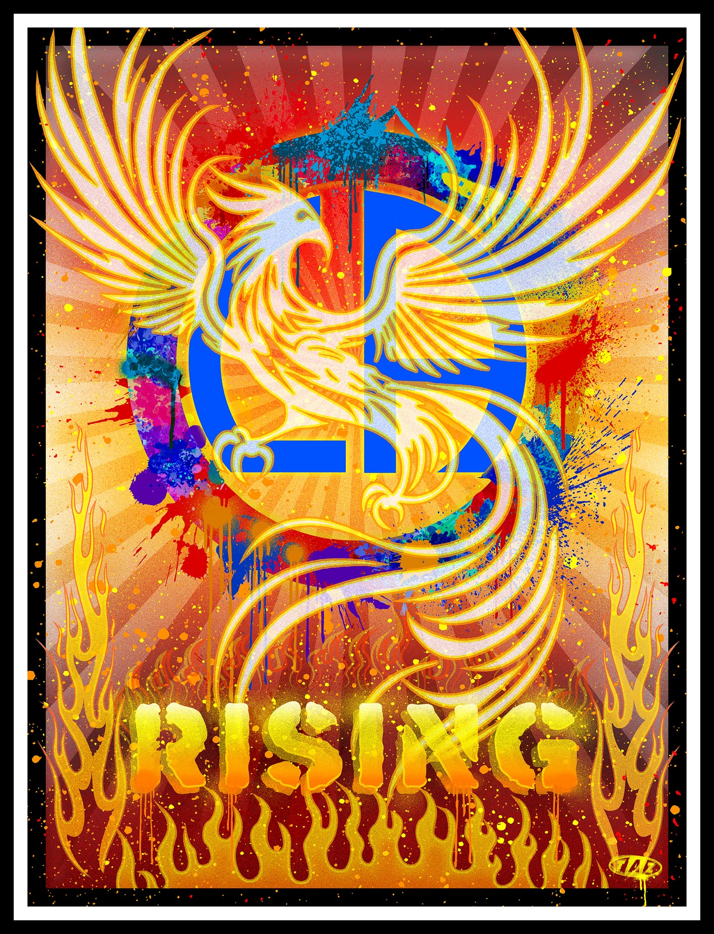 RISING FROM THE ASHES by Jim "TAZ" Evans