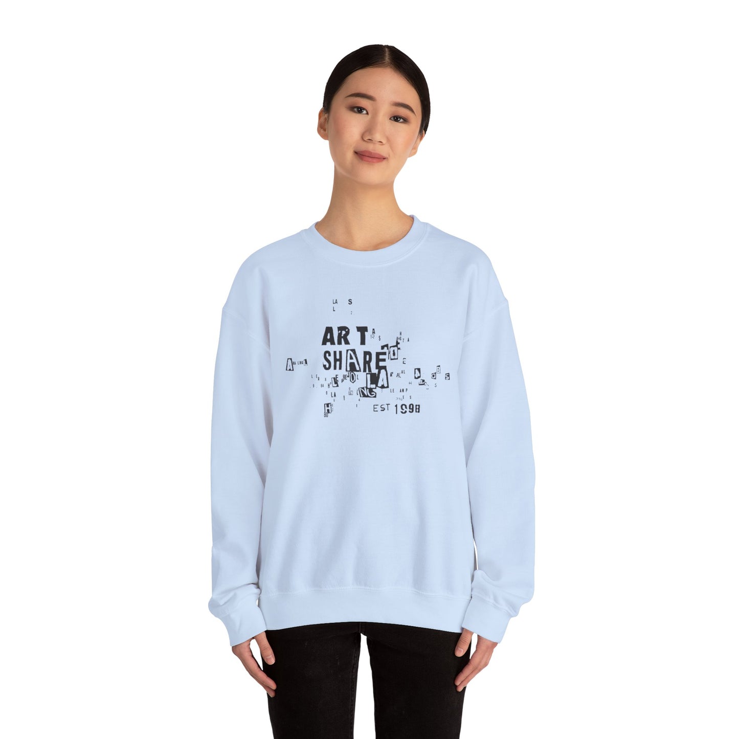 ART SHARE L.A. EST. 1998 Unisex Heavy Blend™ Crewneck Sweatshirt