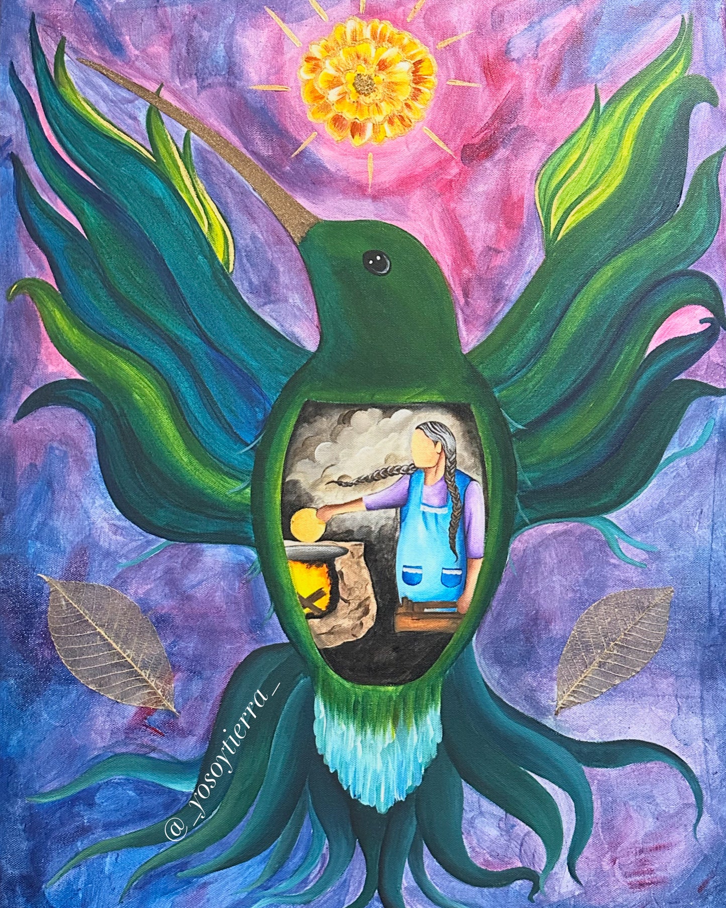 “Celebration for our Ancestors” by Drea Galvez