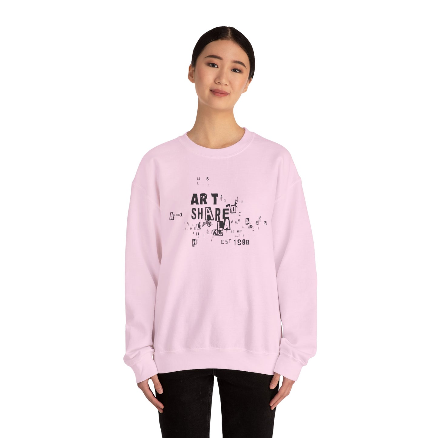 ART SHARE L.A. EST. 1998 Unisex Heavy Blend™ Crewneck Sweatshirt