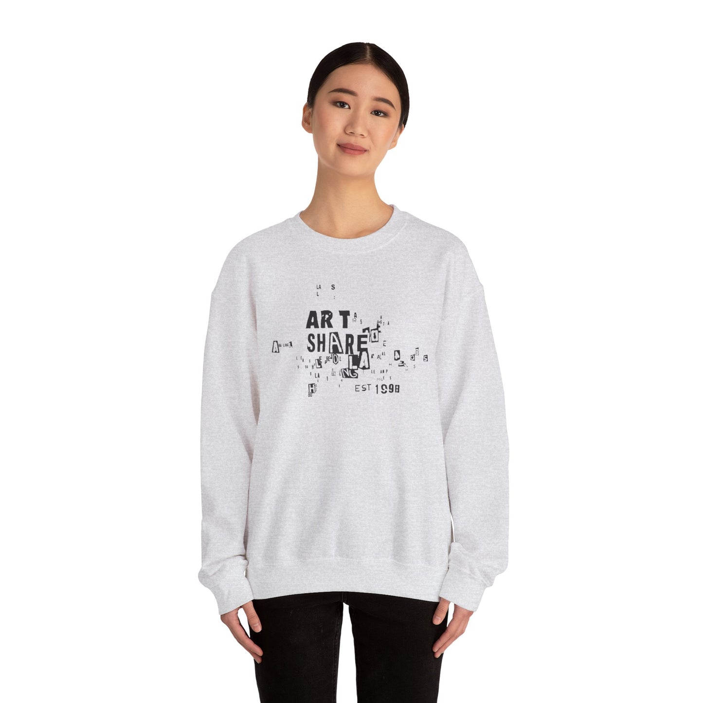 ART SHARE L.A. EST. 1998 Unisex Heavy Blend™ Crewneck Sweatshirt
