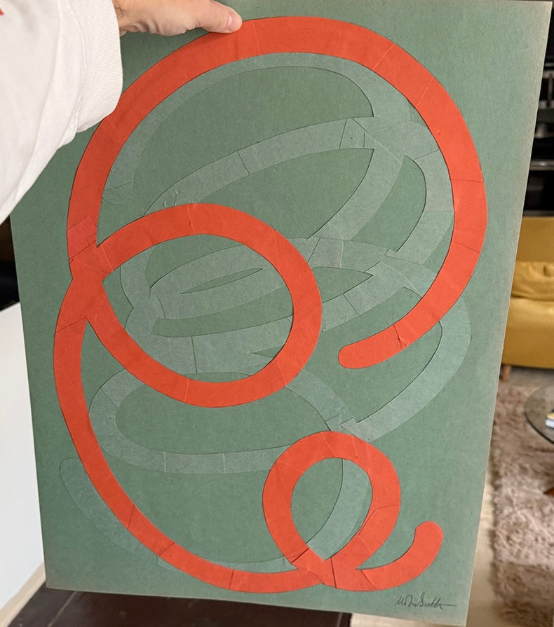 Green and Orange In Concurrence by Michael DeSutter