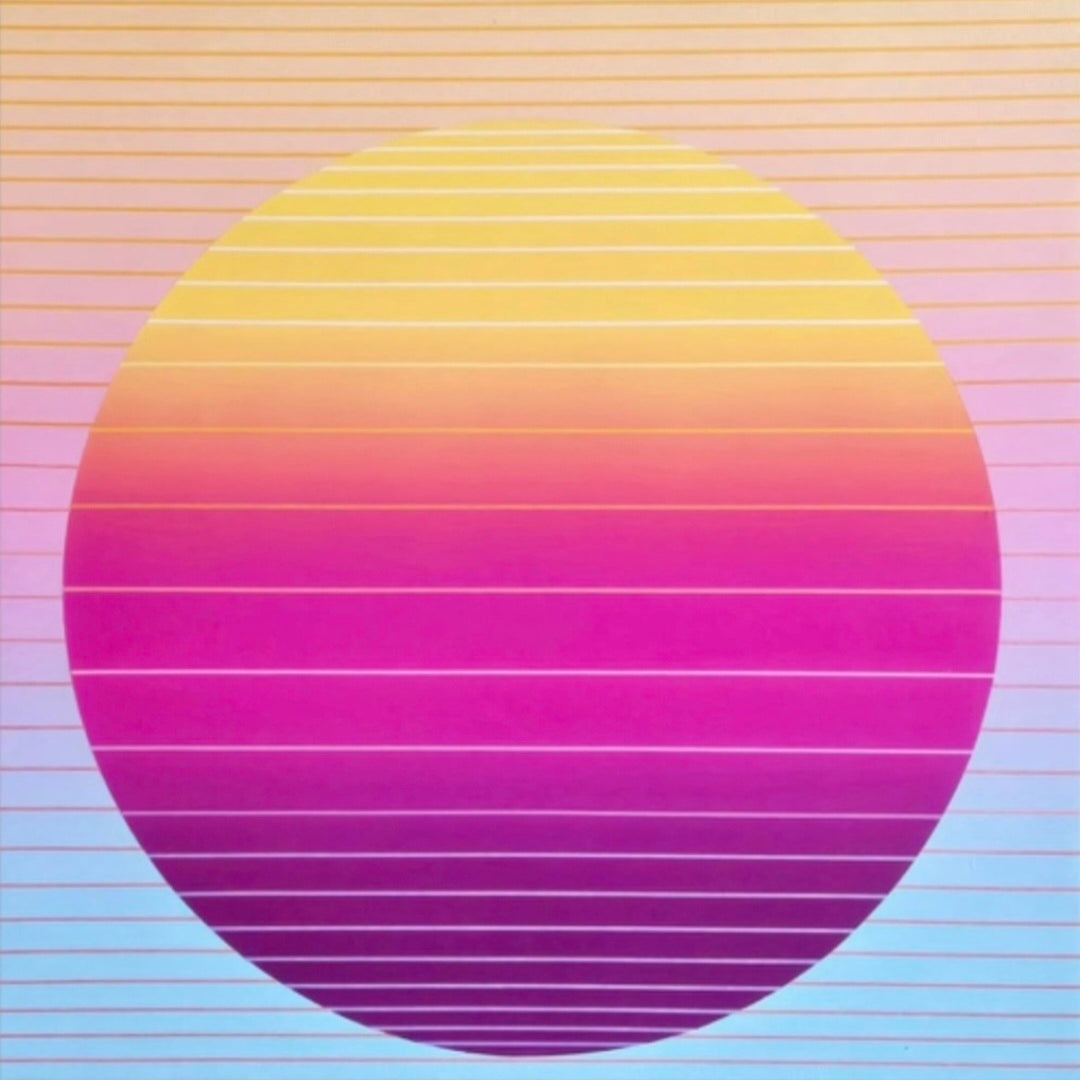 Magenta Sun by Anne Evans