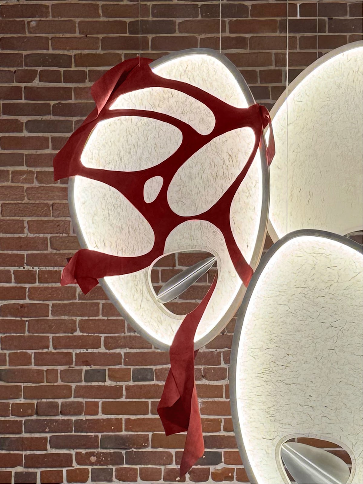 Window Within Pendant Light (cut out version) by Jiaqi Peng