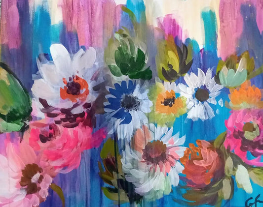 Midnight Floral by Colleen Sandland