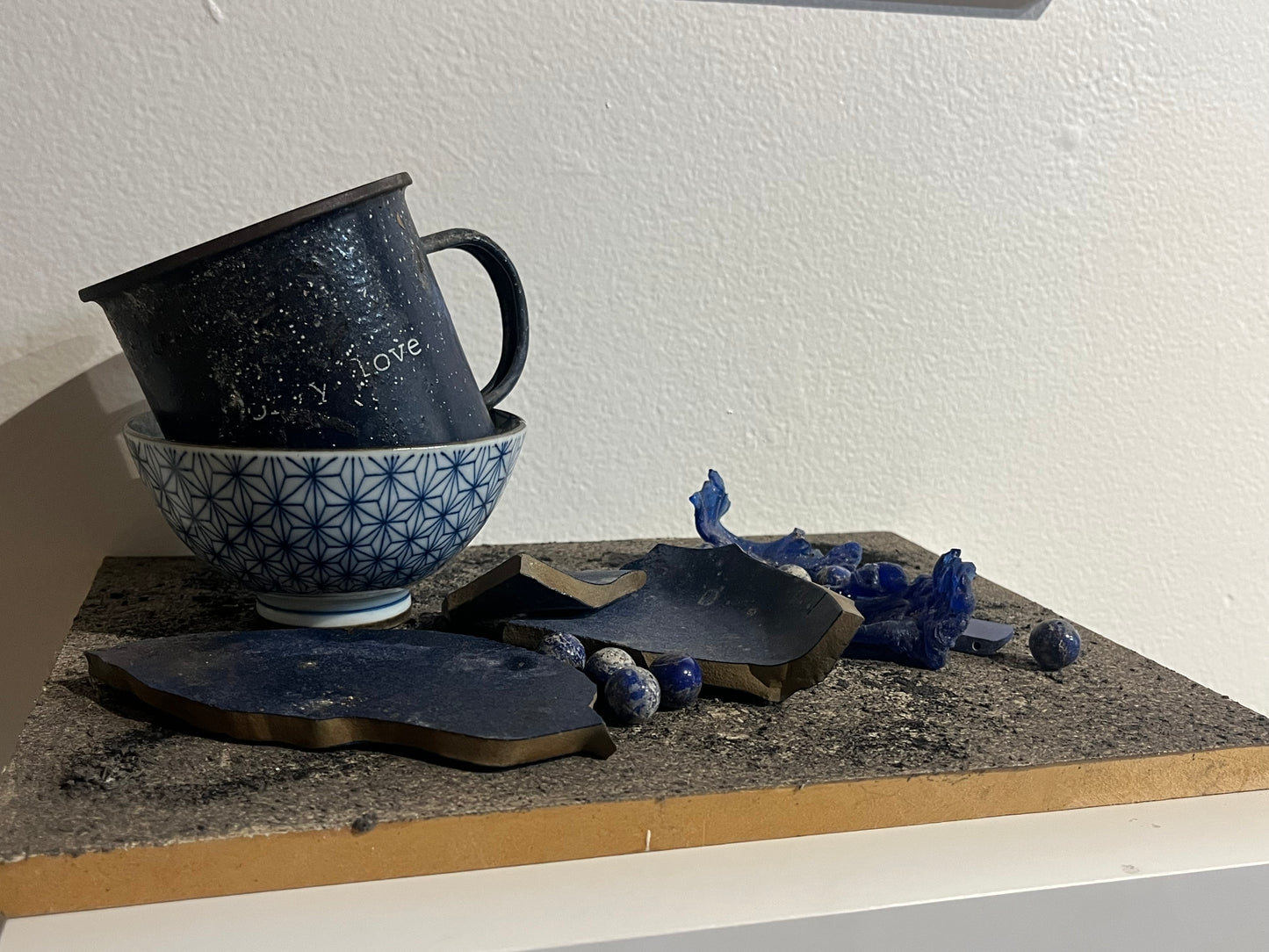 only love a blues motif by Carly Franca