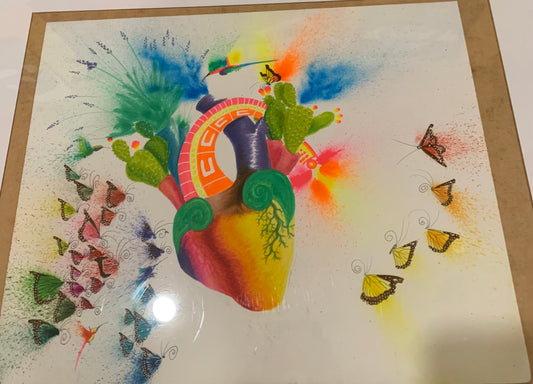 Corazon en Resistencia by Yollotl atl tlachinolli palette