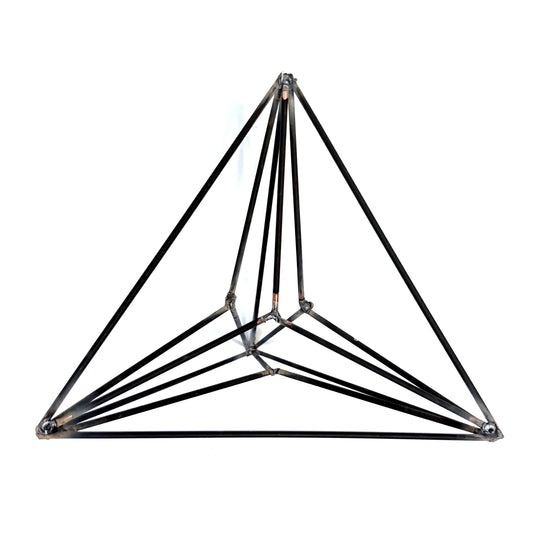 Small Imploding Tetrahedron by Marina Claire