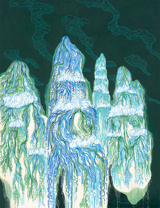 Sodden Sierras by Moti Tavassoli