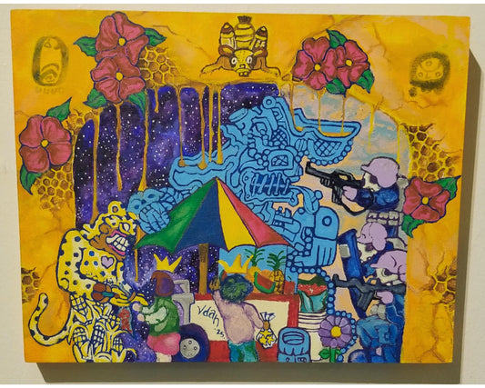 "protector, Overseer, Guardian Of Our Community ( Pa Los Niños 2025 ) by Manuel Vdah Bracamonte