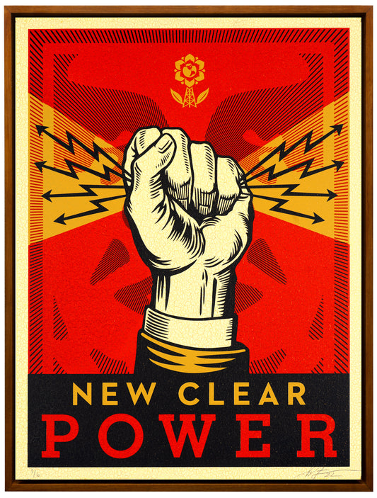 New Clear Power by Shepard Fairey
